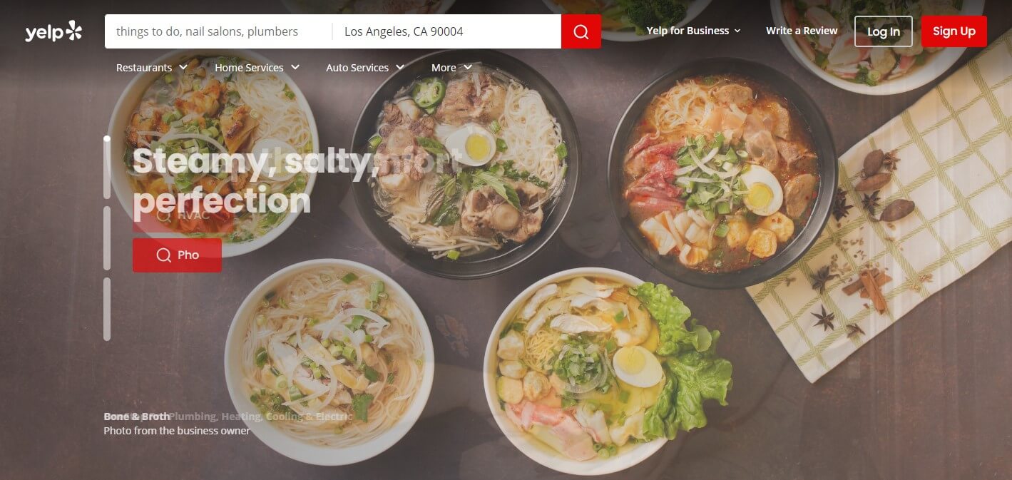 directory di Yelp